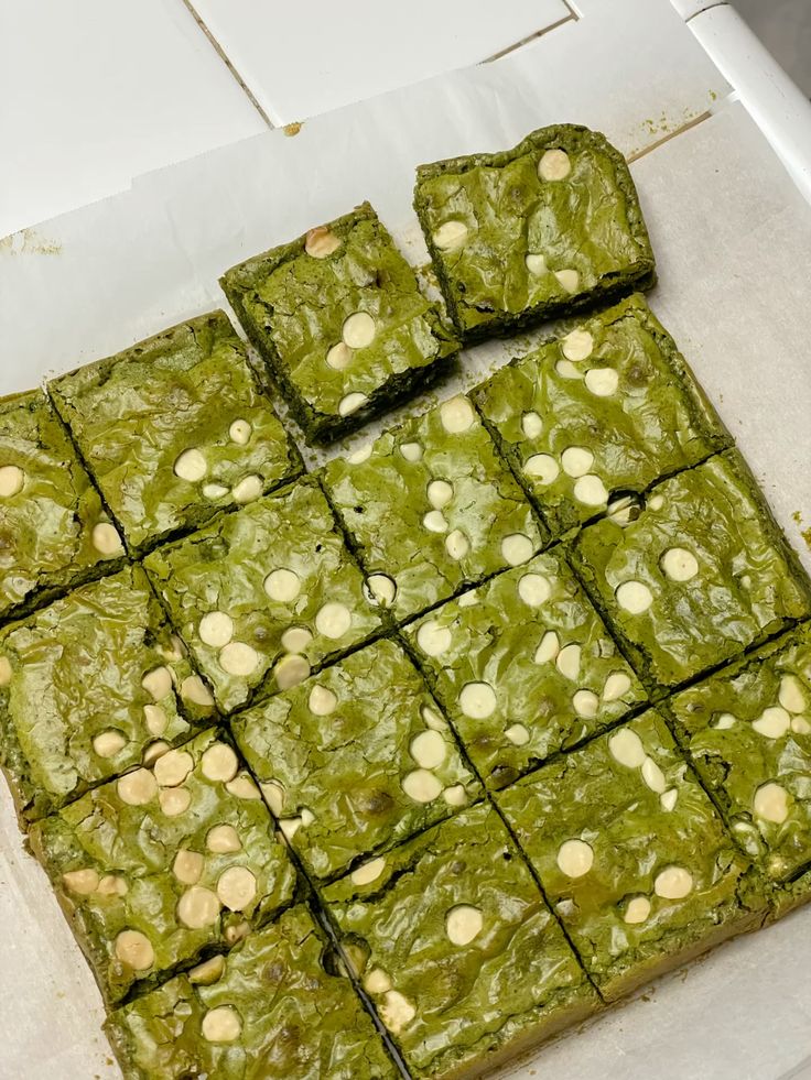 Signature Matcha Fudgy 20x10cm